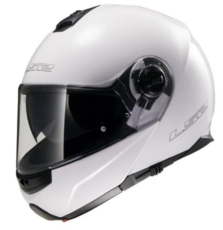 Capacete LS2 Modular Branco 1