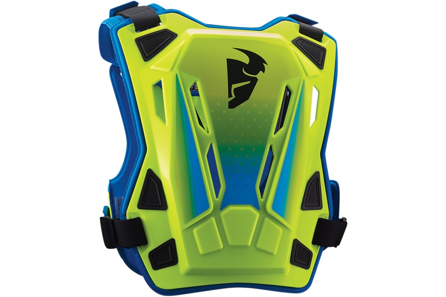 Colete Proteção Thor MX Fluo / Azul 1