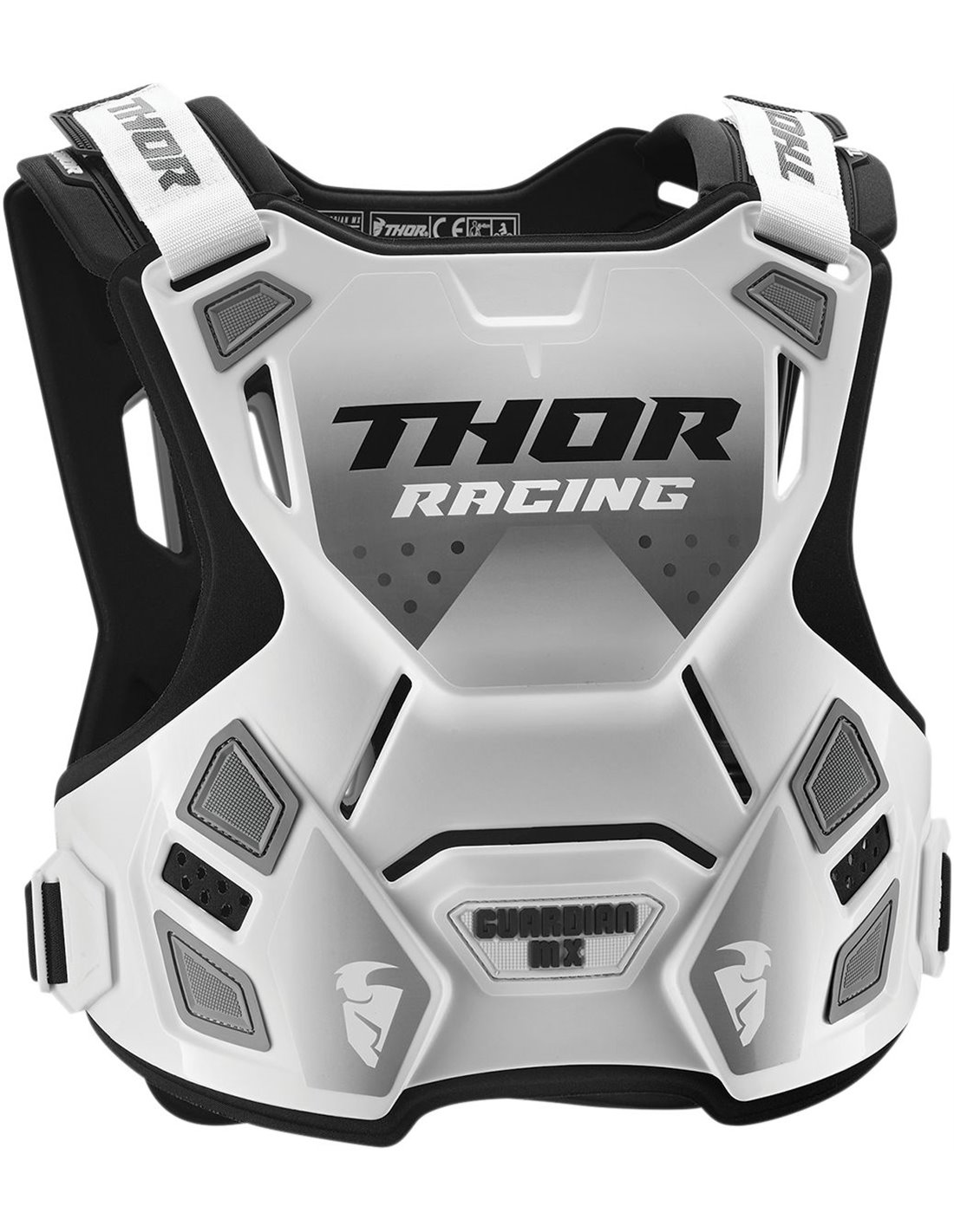  Colete Proteção Thor MX Branco 0