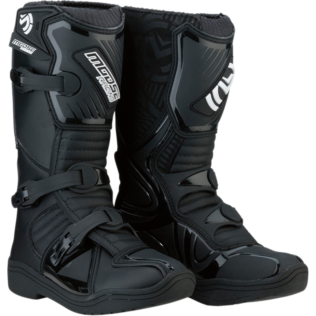 Bota Moose Racing Criança Preto 0