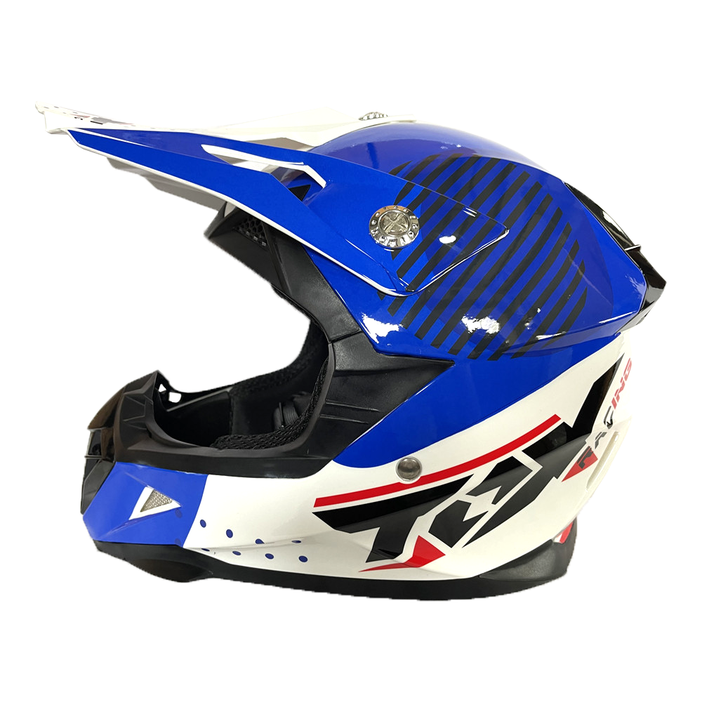 Capacete MX Criança Tox Azul 0