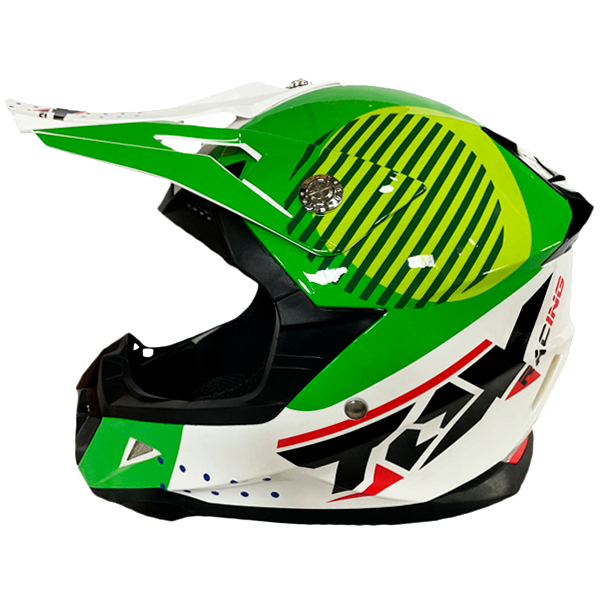 Capacete MX Criança Tox Verde 0