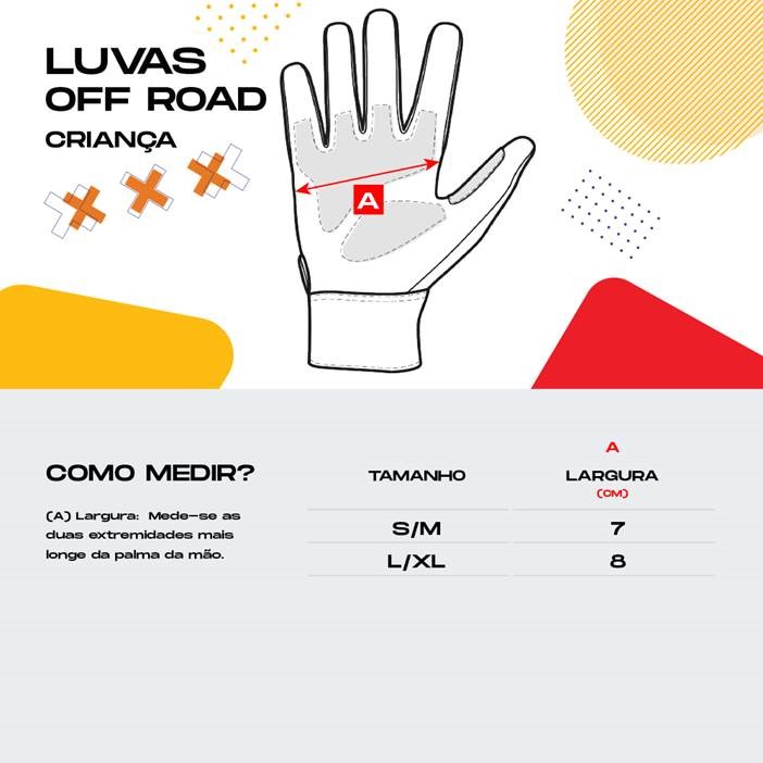 Luva TOX Criança Laranja 1