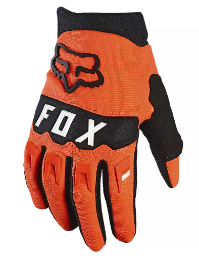 Luva Fox Dirtpaw Criança Laranja Fluo 0