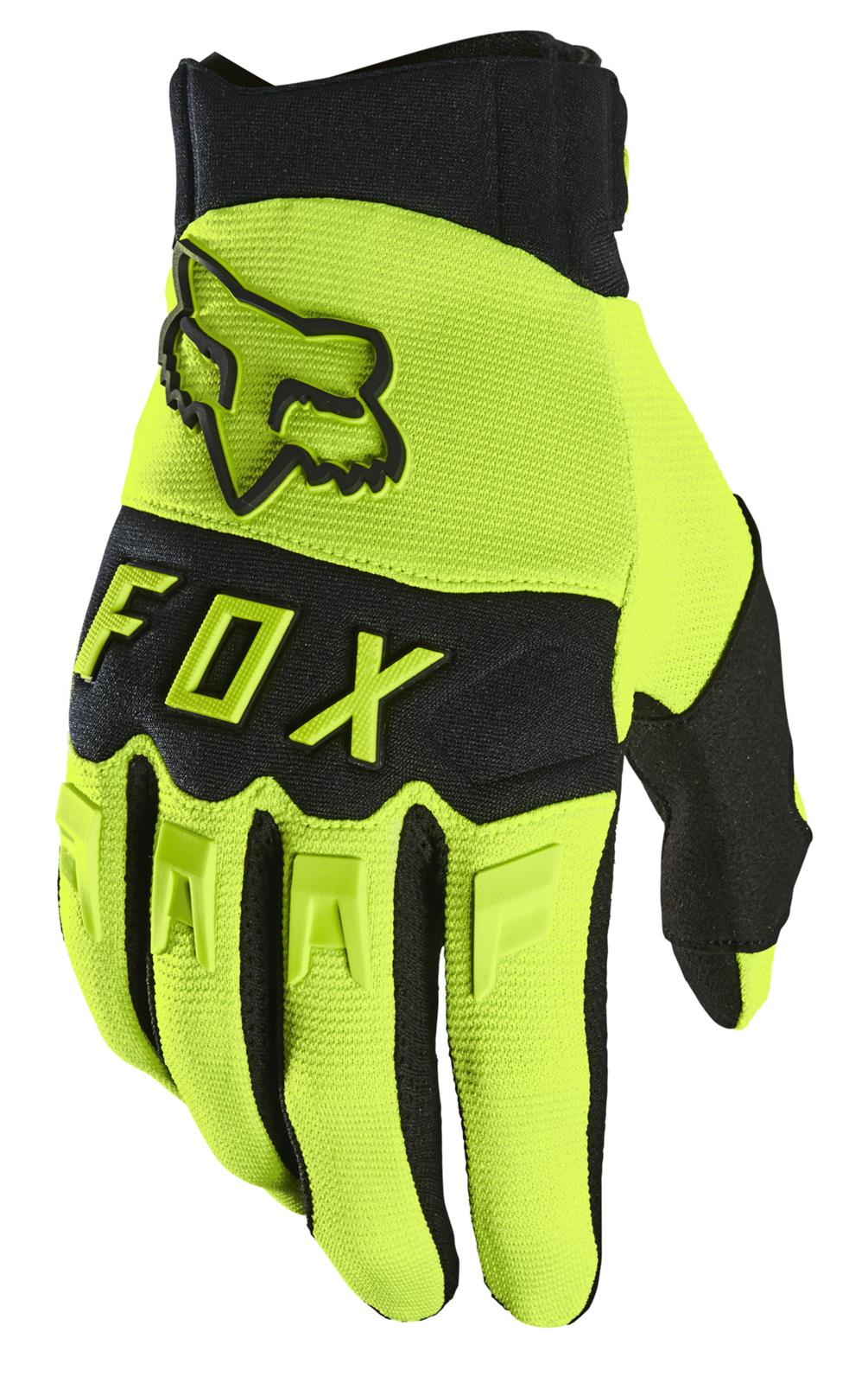 Luva FOX Dirtpaw Amarelo FLuo 0