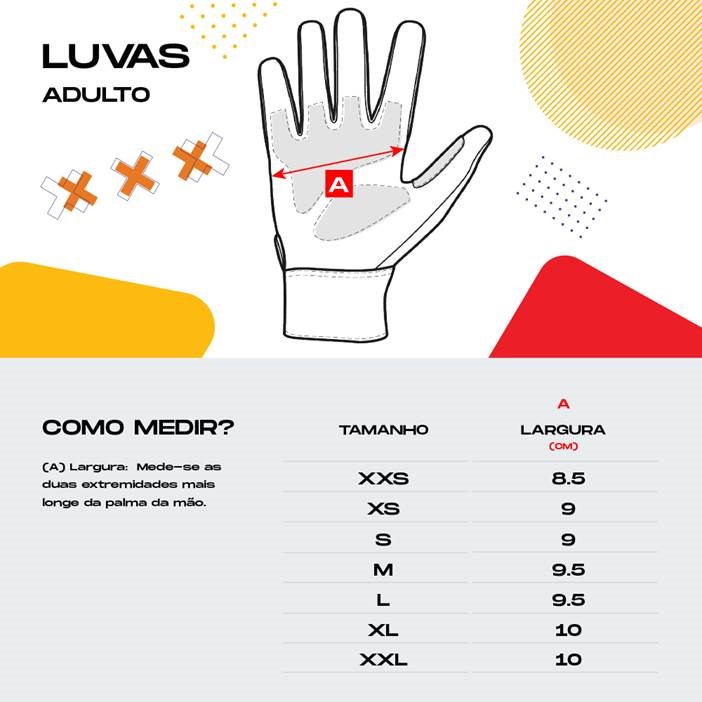 Luva Tox Azul 4