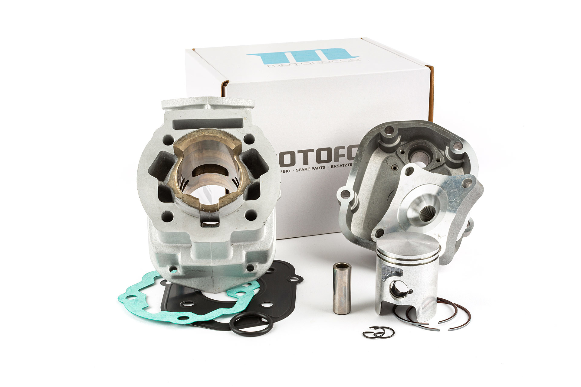 Cilindro Motoforce Kit 50cc Alumínio Derbi 0