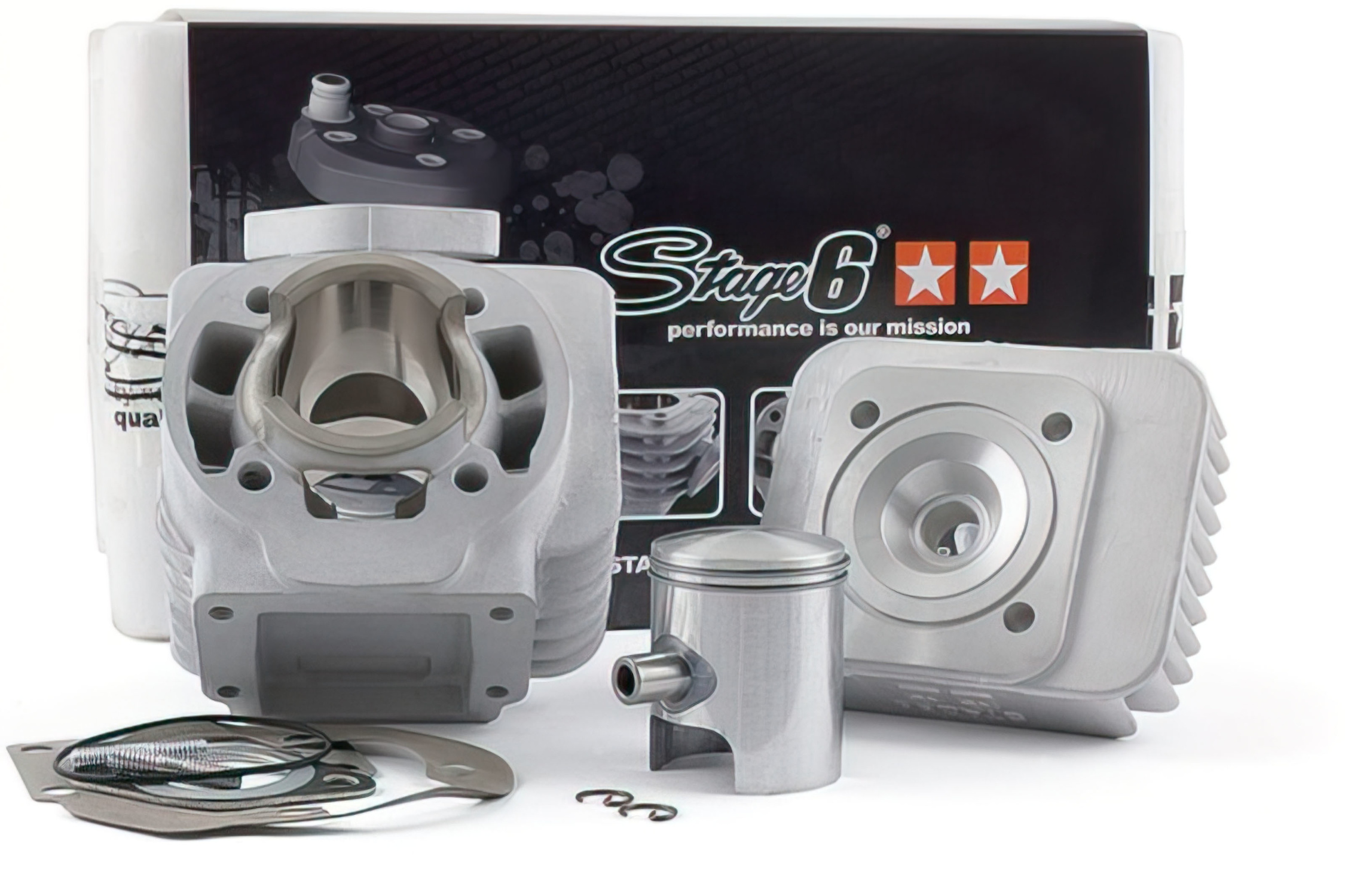 Cilindro Stage6 Kit 50cc Sport Pro MK2 Alumínio BWS 0