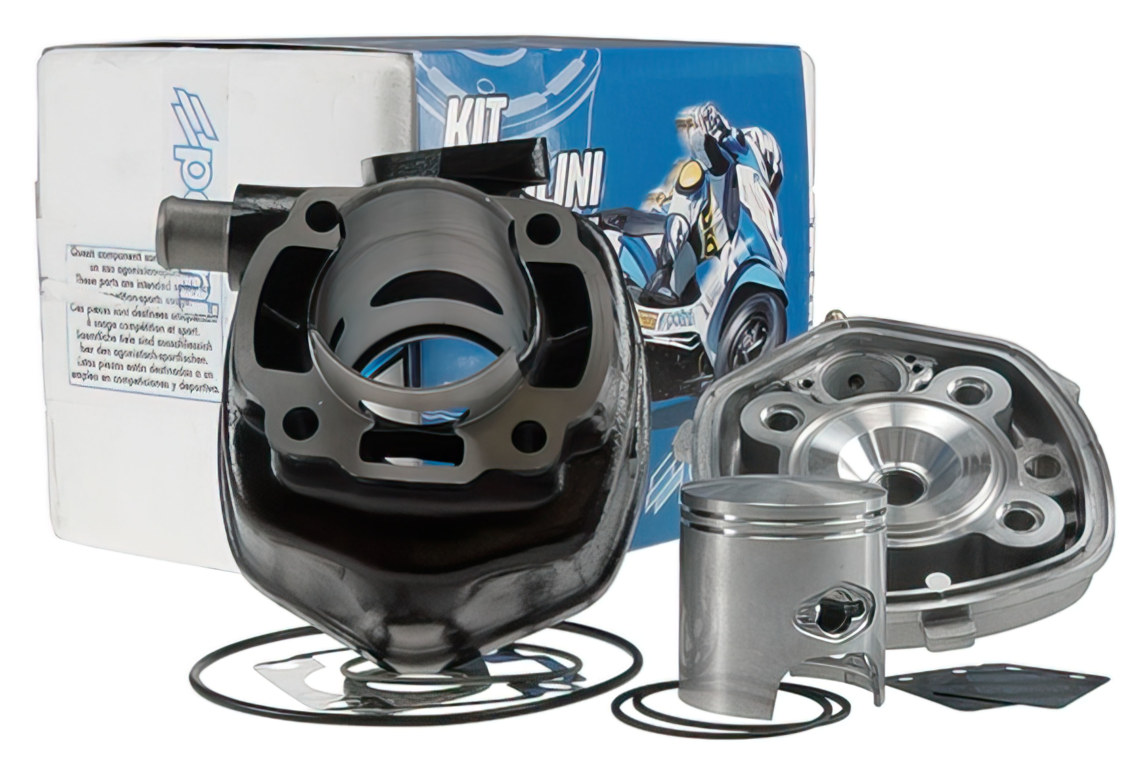 Cilindro Polini Kit 70cc Sport Ferro Aerox 0