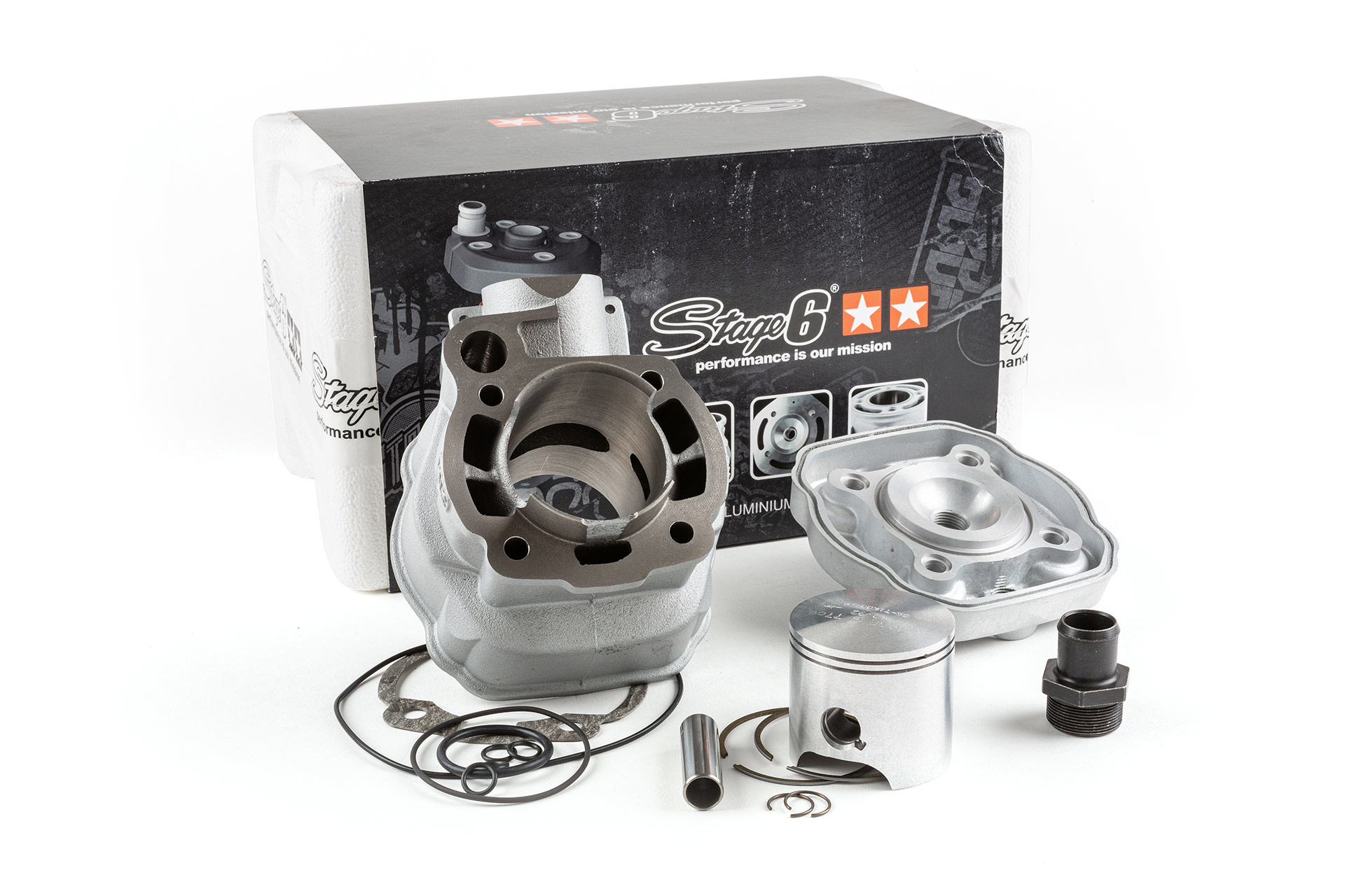 Cilindro Stage6 77cc Streetrace Ferro AM6 0