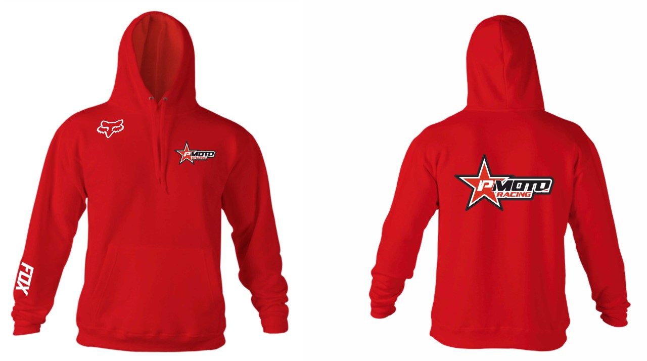 PULLOVER C/CAPUZ P-MOTO VERMELHO 0