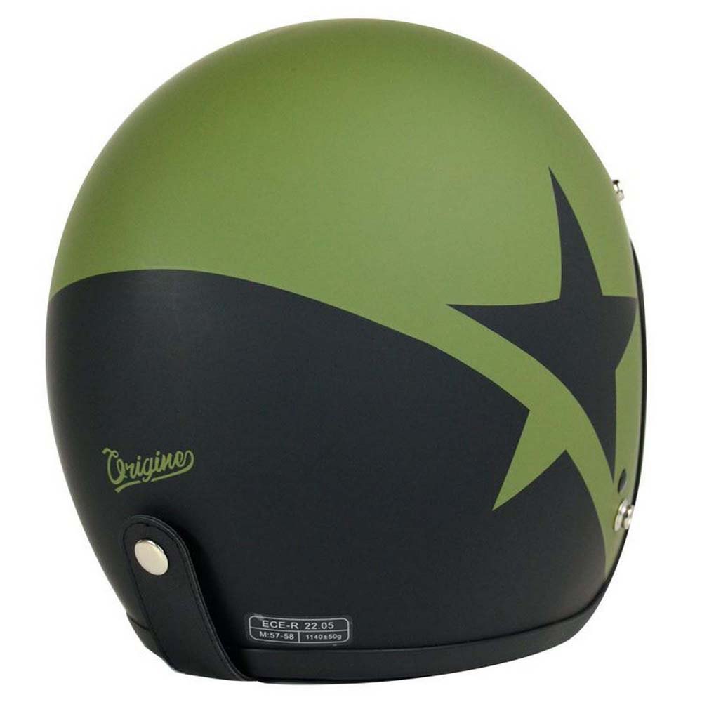 Capacete Origine PRIMO Star Army Verde/Preto Matt 1
