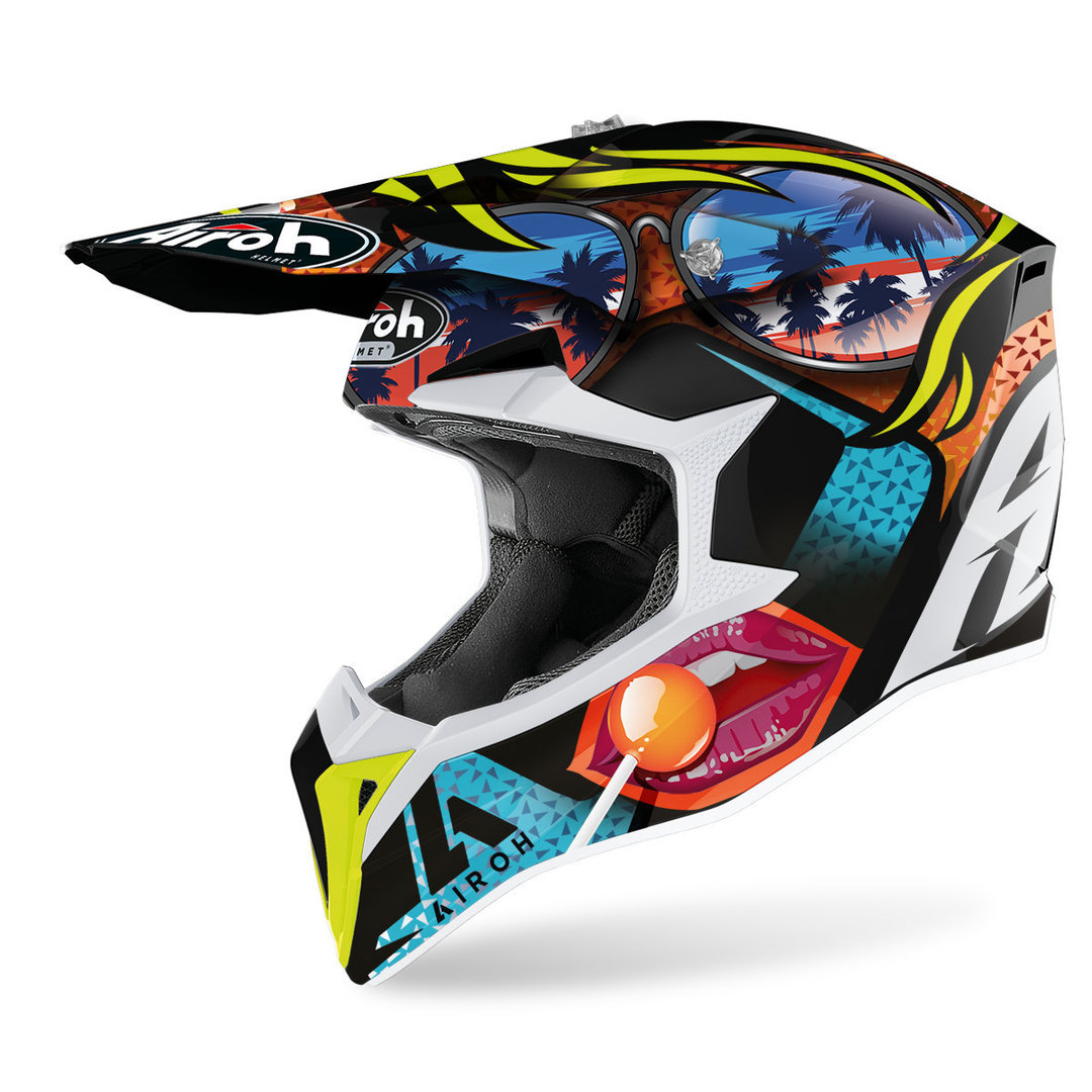 CAPACETE AIROH WRAAP LOLLIPOP 0