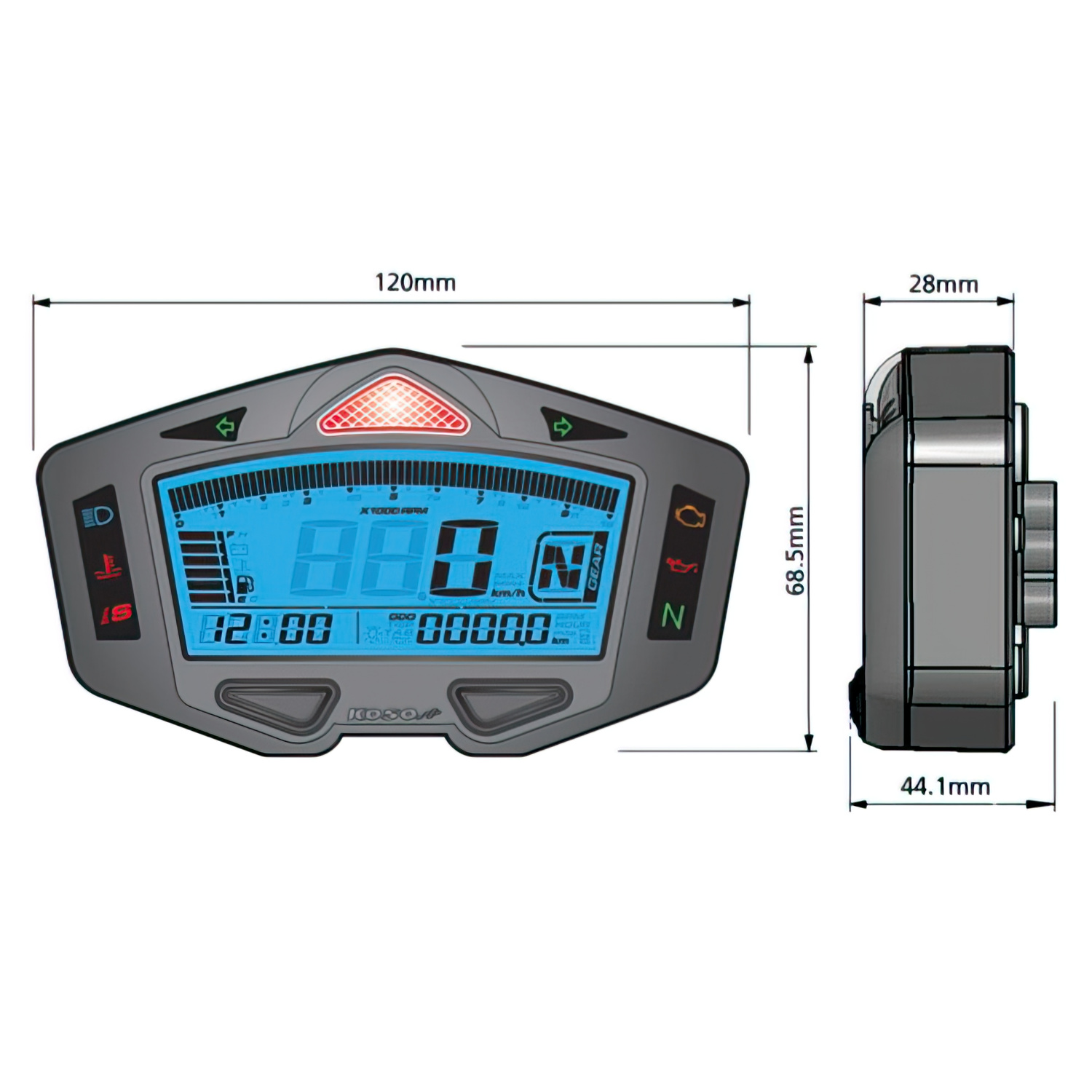 Conta Km Koso Universal DB-03 1