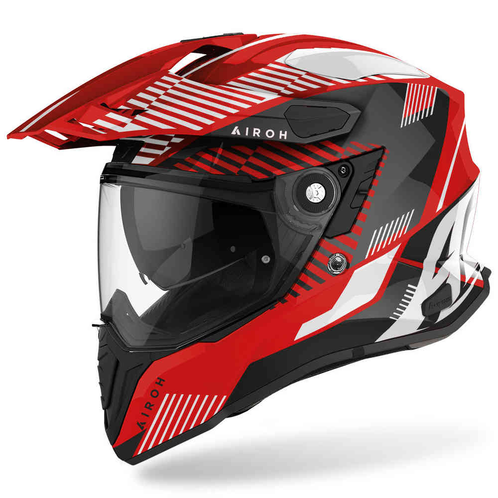CAPACETE AIROH COMMANDER BOOST VERMELHO BRILHO 0