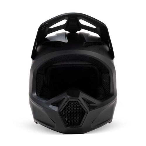 CAPACETE FOX V1 SOLID PRETO MATT 1
