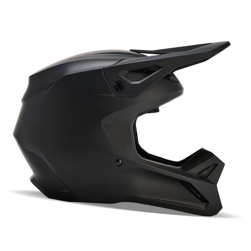 CAPACETE FOX V1 SOLID PRETO MATT 2
