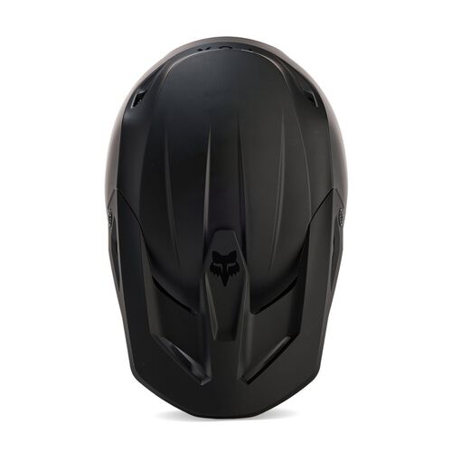 CAPACETE FOX V1 SOLID PRETO MATT 3