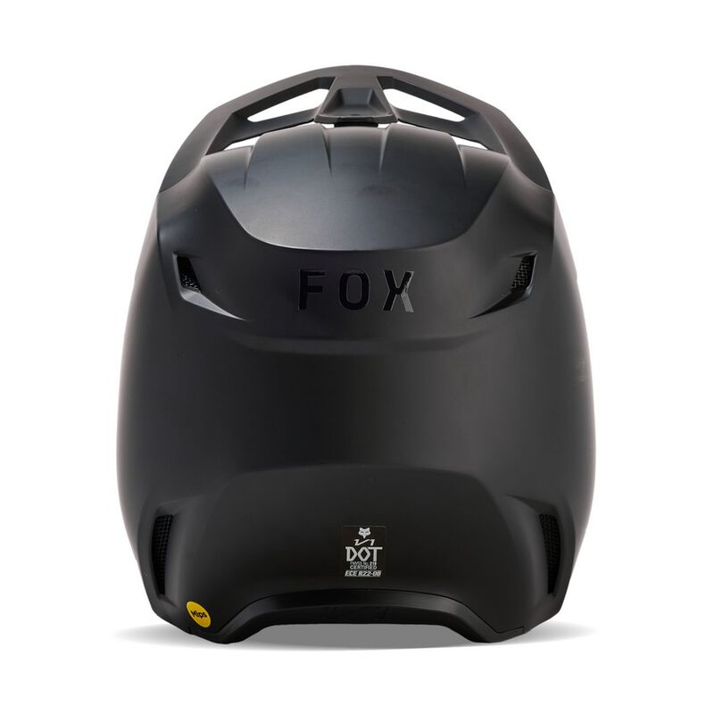 CAPACETE FOX V1 SOLID PRETO MATT 4