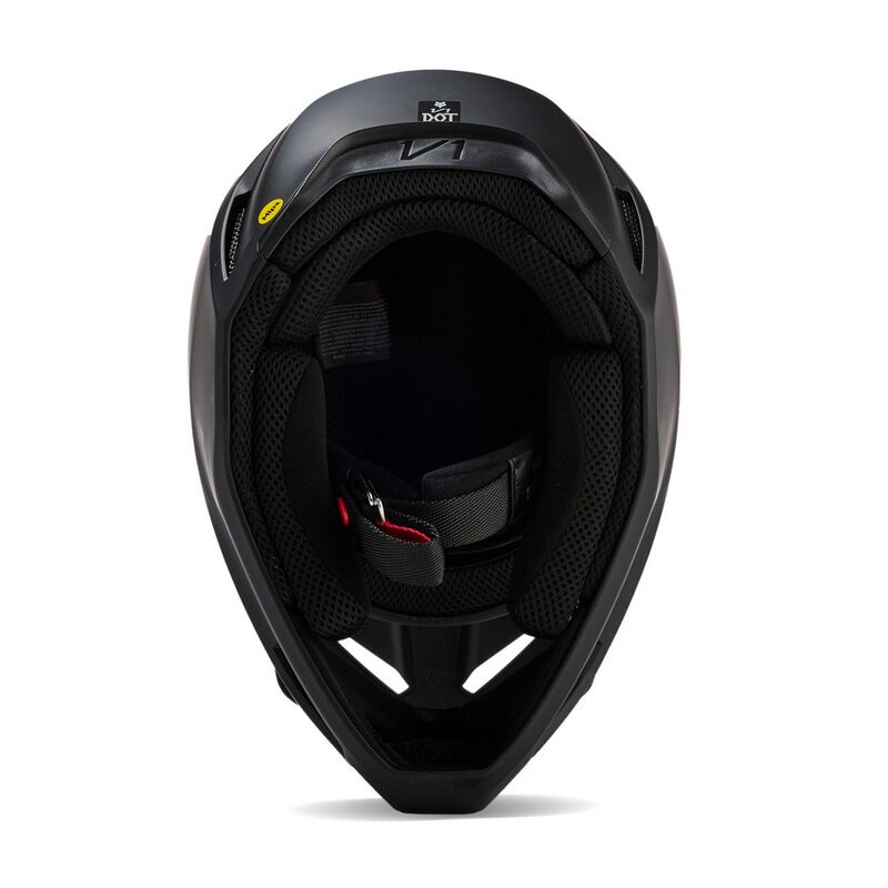CAPACETE FOX V1 SOLID PRETO MATT 5
