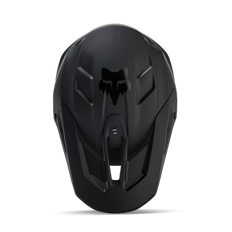 CAPACETE FOX V3 SOLID PRETO MATT 2