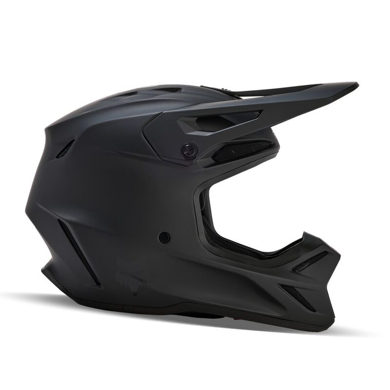 CAPACETE FOX V3 SOLID PRETO MATT 3