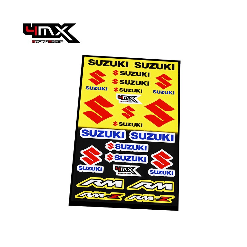 Kit Autocolantes 4MX A3 Suzuki 0