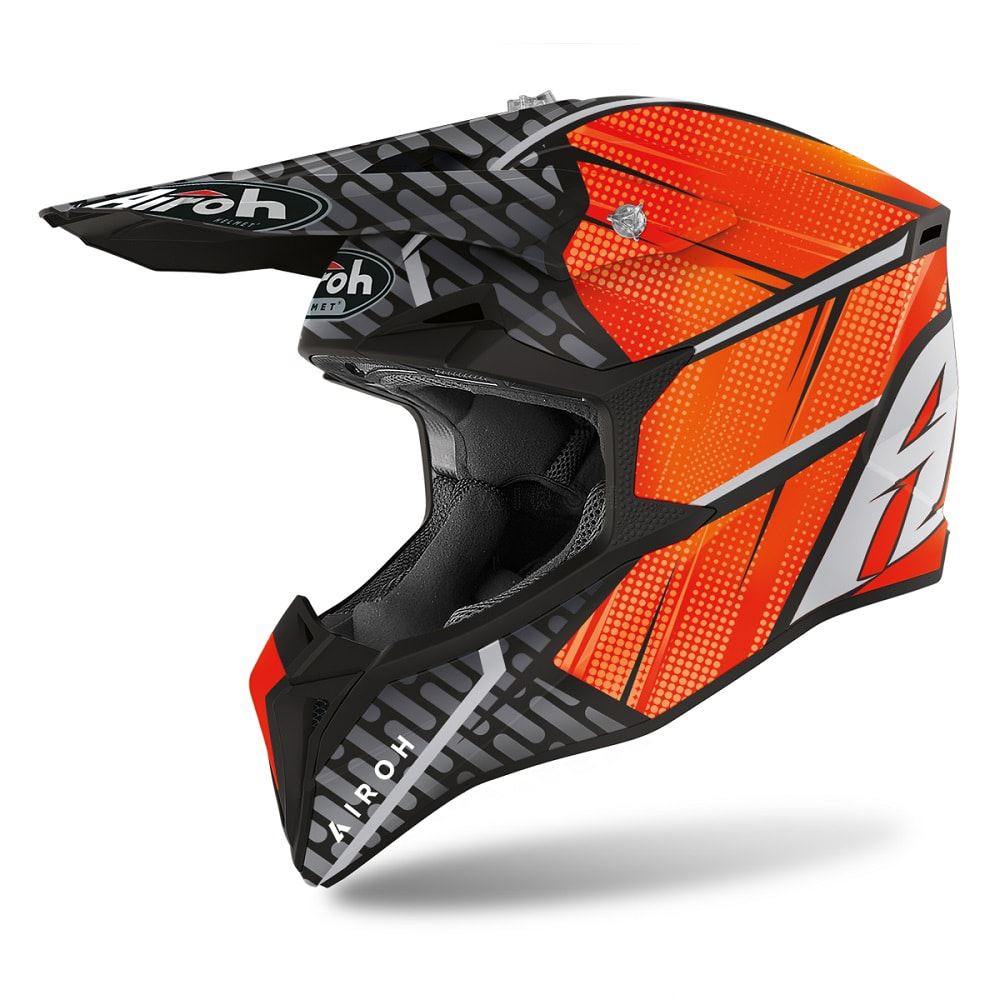 CAPACETE AIROH WRAAP IDOL LARANJA MATT L 0