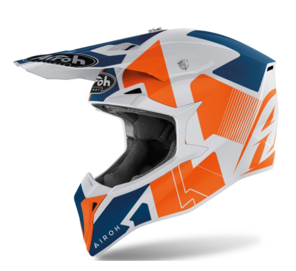 CAPACETE AIROH WRAAP RAZE LARANJA MATT L 0