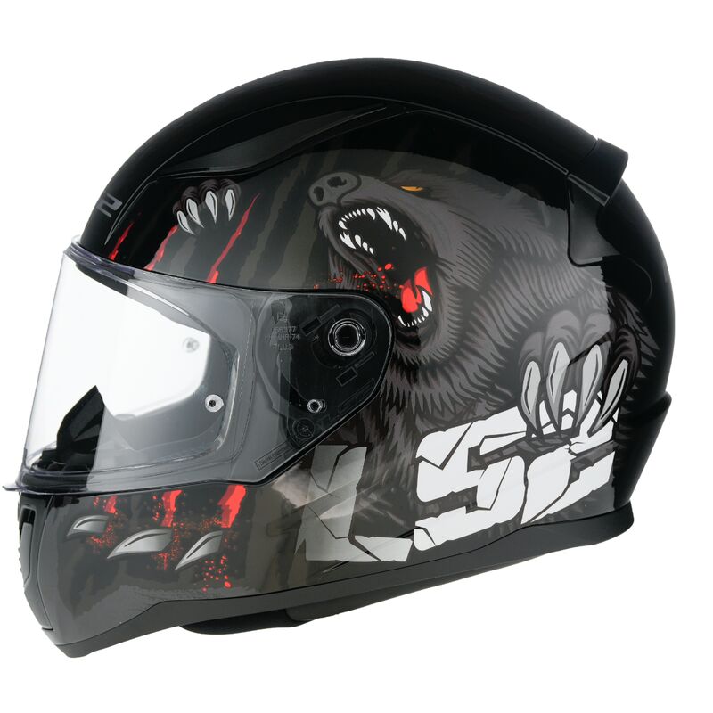 CAPACETE LS2 FF353 RAPID II CLAW BLACK-06 X 0