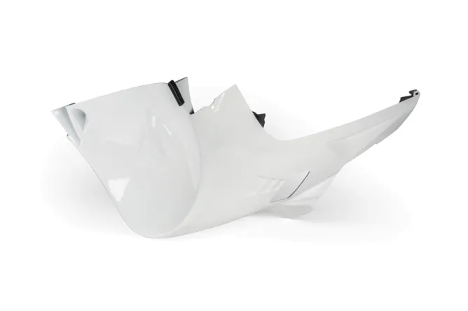 Plastico Baixo Branco Aerox 0