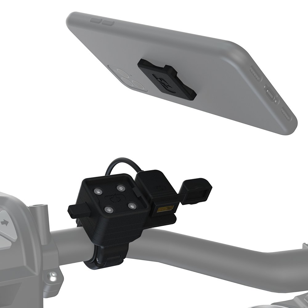SUPORTE TEELEMOVEL OXFORD CLIQR C/USB 0