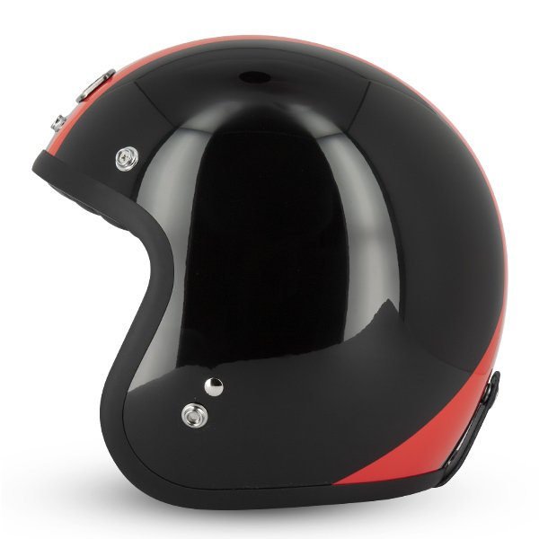 CAPACETE GASOLINE S250 PRETO/VERMELHO 1