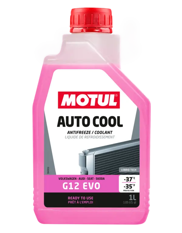 LIQUIDO REFRIGERANTE AUTO COOL ROSA G12EVO -37ºC 1L 0