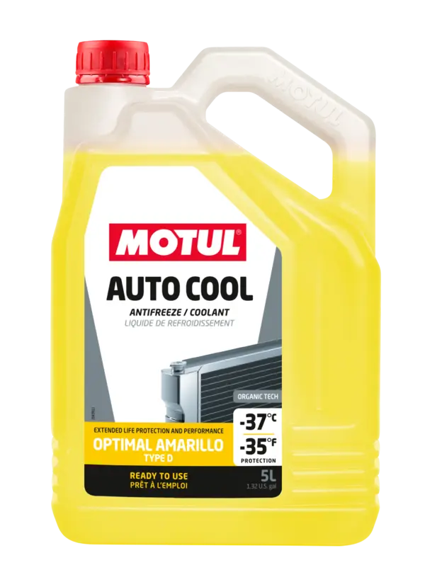 LIQUIDO REFRIGERANTE  MOTUL OPTIMAL AMARELO 37º 5L 0