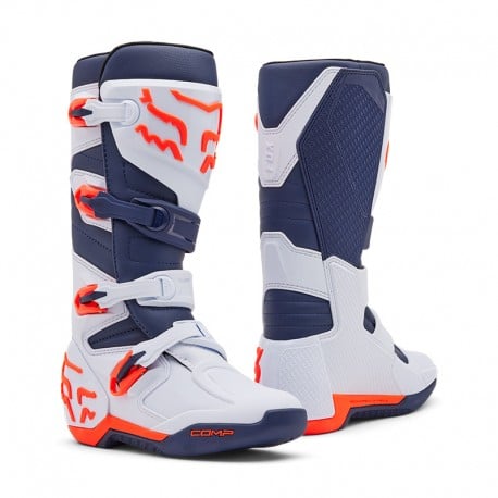 BOTA FOX COMP BRANCO/NVY  0