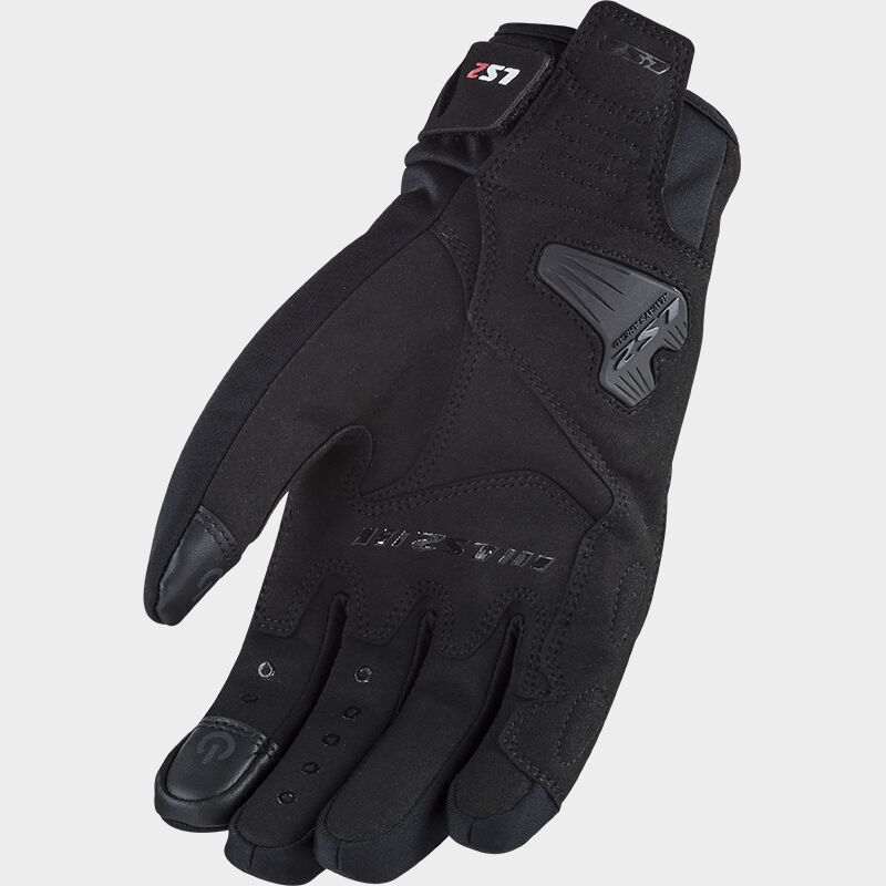 LUVA LS2 JET 2 MAN PRETO  1