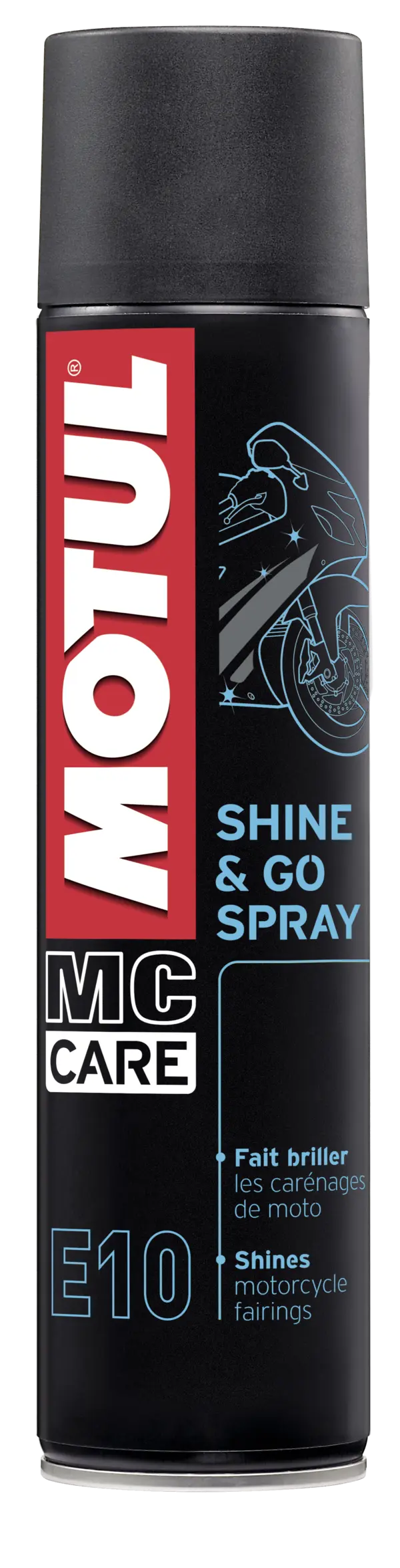SPRAY MOTUL SHINE GO E10 400ML 0