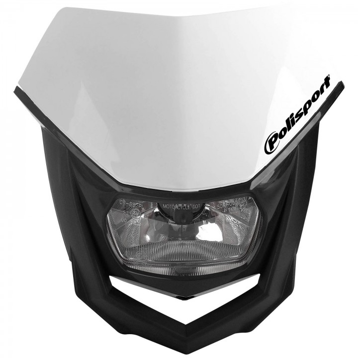 PORTA FAROL POLISPORT HALO BRANCO/PRETO 0
