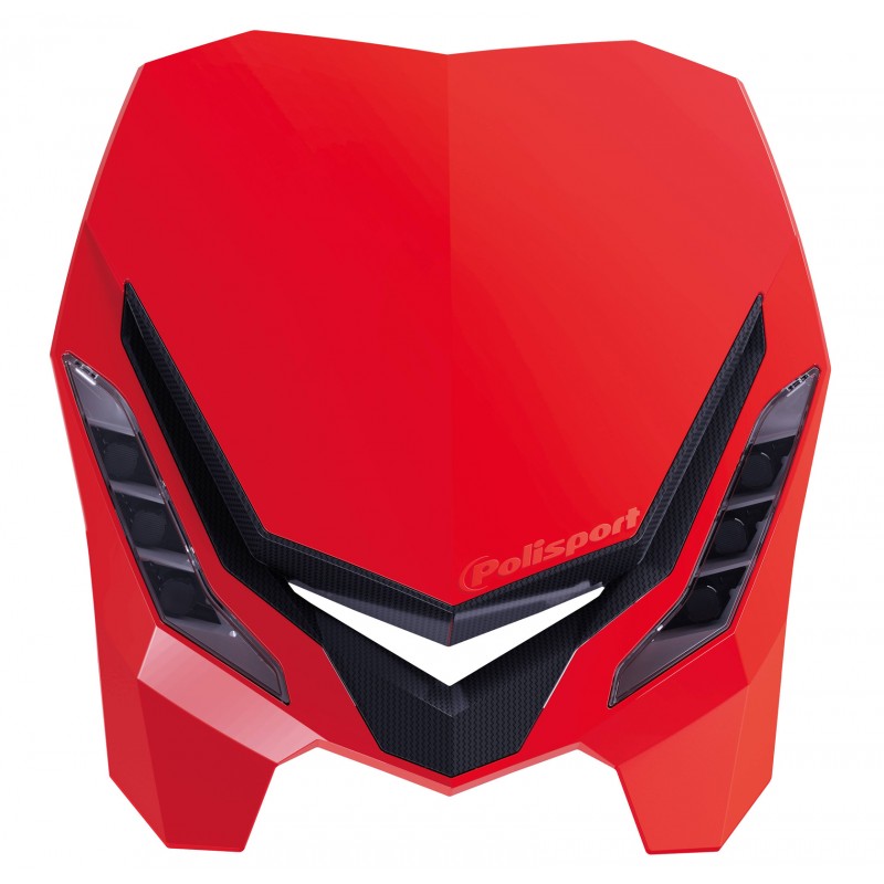 PORTA FAROL POLISPORT LED E-BLAZE VERMELHO 0