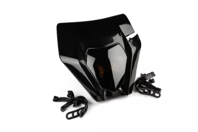 FAROL STR8 TIPO KTM EXC PRETO/VIDRO FUMADO 2