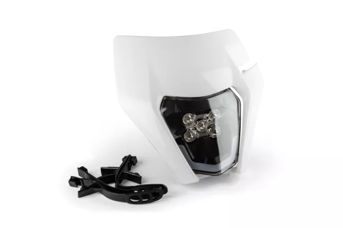 MICA LED TIPO KTM STR8 BRANCO 2