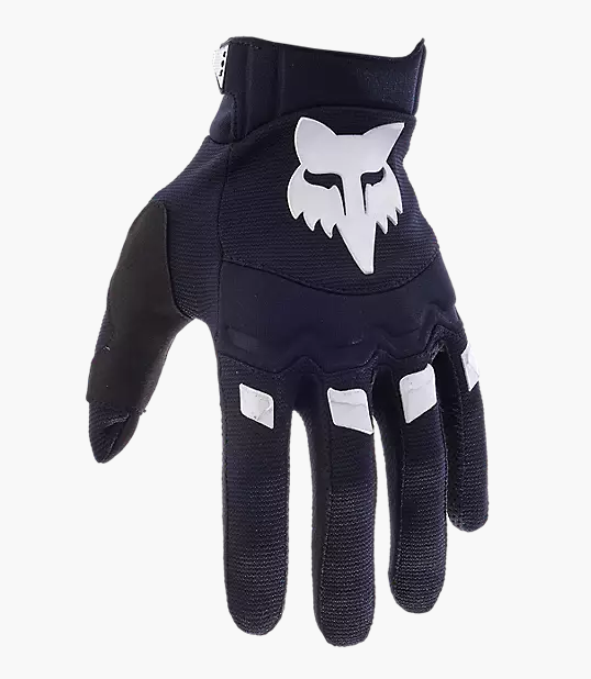 LUVA FOX DIRTPAW PRETO/BRANCO 0