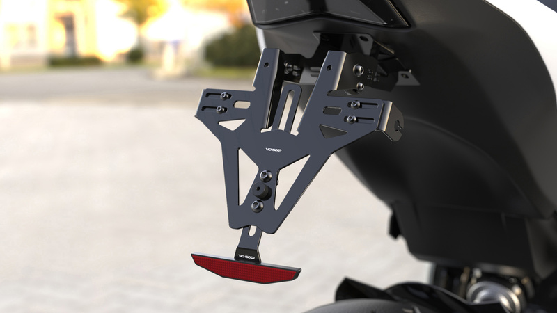 SUPORTE MATRICULA HIGHS YAMAHA MT-07 3