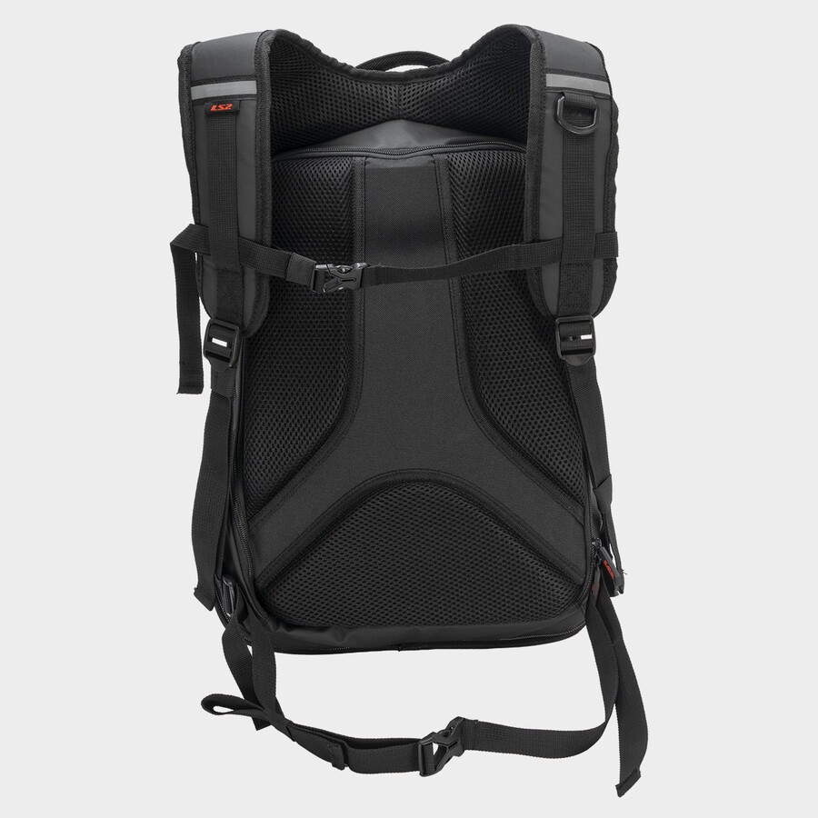 MOCHILA LS2 SHIELD PRETO 2