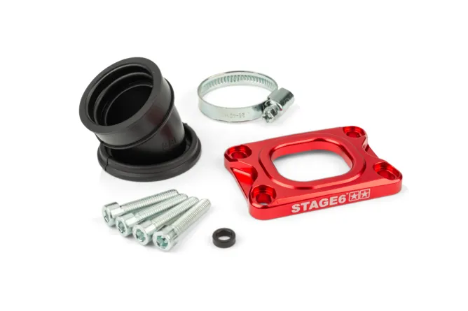 FALANGE STAGE6 360º AM6/ DERBI VERMELHO PWK 19-28MM 1