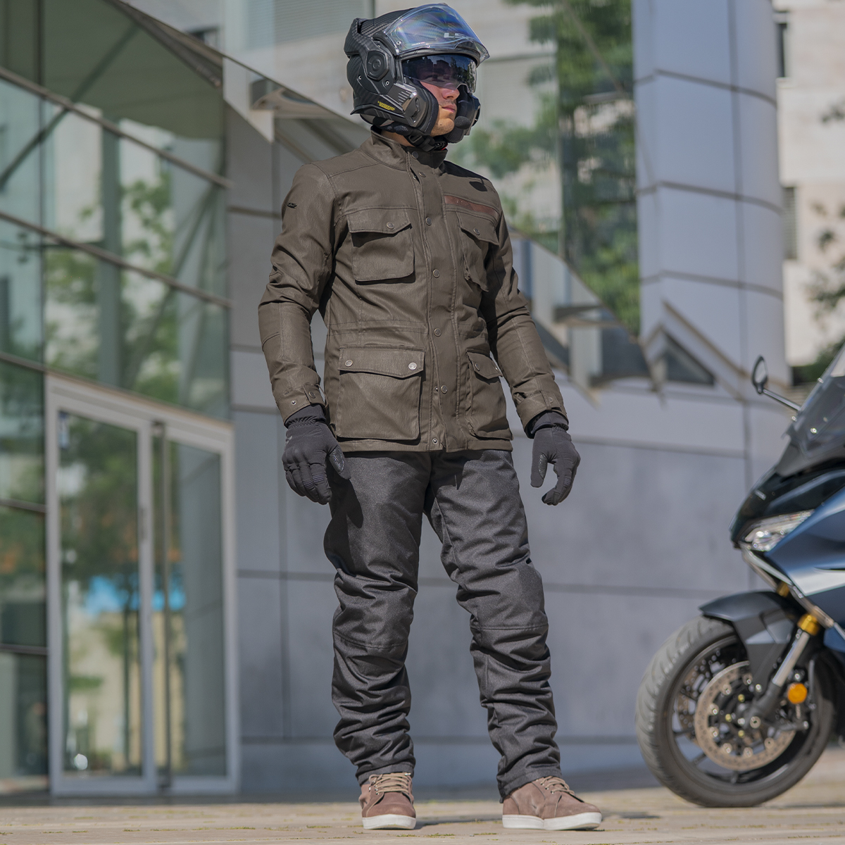 CALÇA LS2 COMMUTER PRETO WATERPROOF 4