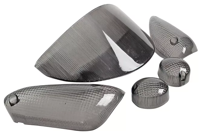 KIT VIDROS LUZES AEROX PRETO 0