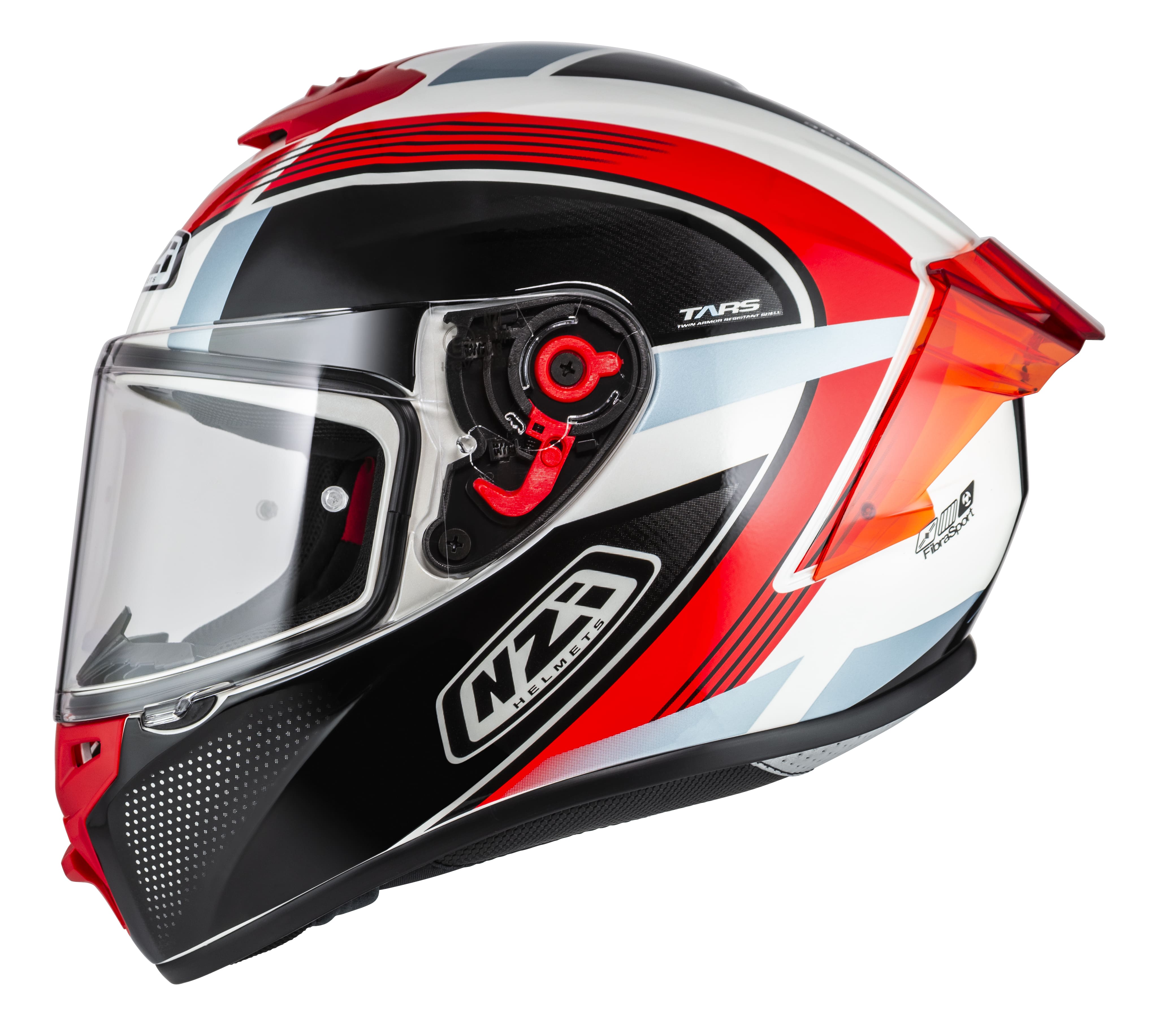 CAPACETE NZI TRENDY 3 STREAM RAPID BR/VRM/AZ  0