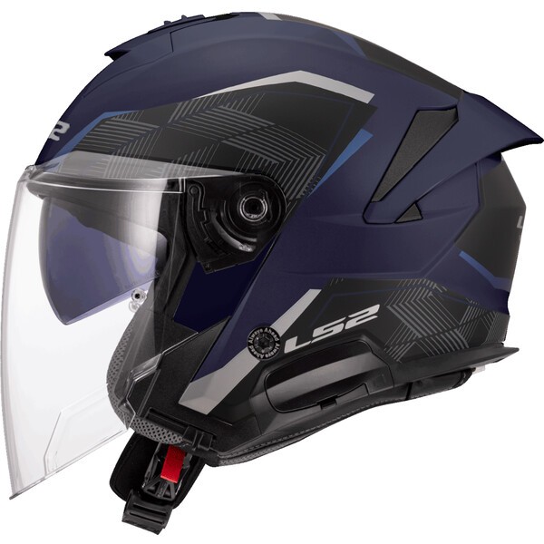 CAPACETE LS2 OF618 AZUL MATT 0